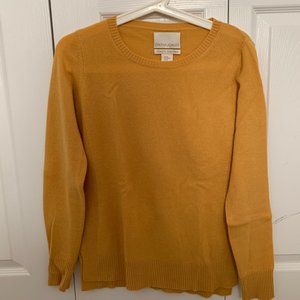 Cynthia Rowley Cashmere Yellow Sweater
